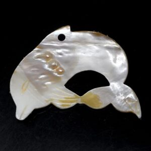 Dolphin Shell Pendant All Crystal Jewelry crystal pendant