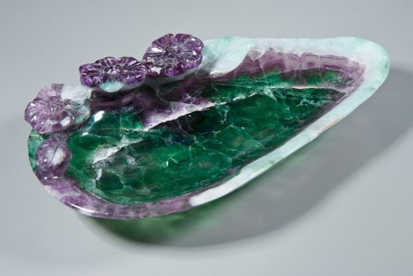 Fluorite carved bowl All Specialty Items bowl