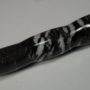 Zebra marble twist wand Polished Crystals