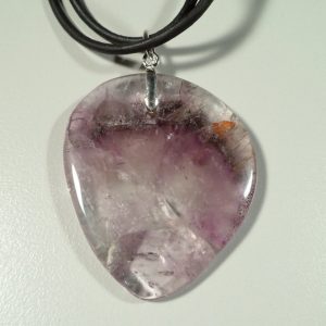 Auralite 23 amethyst necklace B Crystal Jewelry