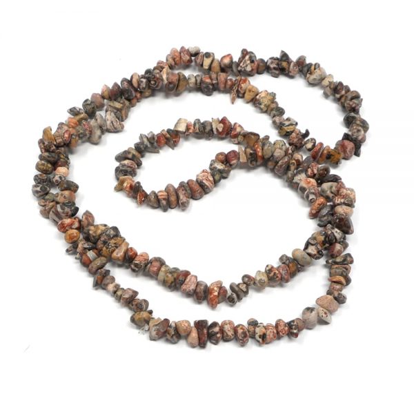 Leopardskin Chip Bead Strand All Crystal Jewelry chip beads