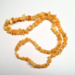 Amber Chip Bead Necklace Unique Gift Ideas amber