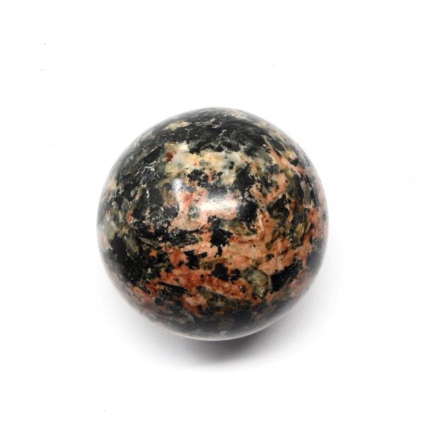 Orange Orthoclase Sphere 45mm All Polished Crystals crystal sphere