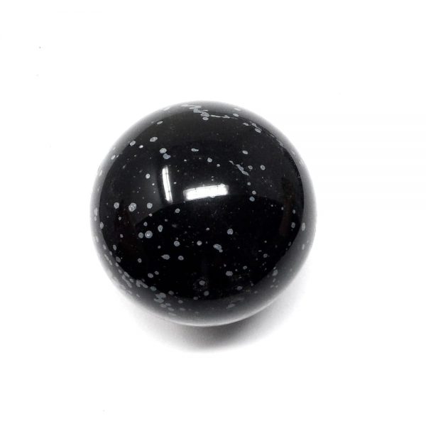 Snowflake Obsidian Sphere 50mm All Polished Crystals crystal sphere