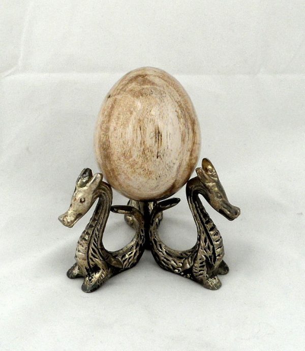 Petrified Wood Egg All Polished Crystals egg