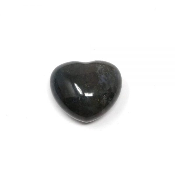 Moss Agate Crystal Heart 45mm All Polished Crystals agate
