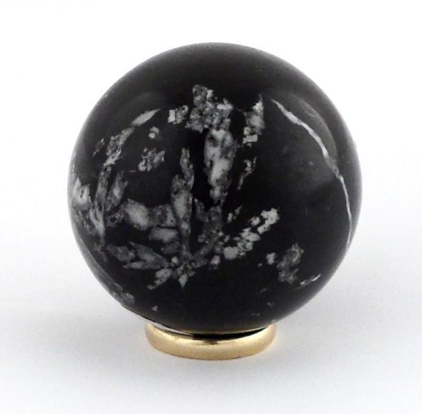 Chrysanthemum Stone, Sphere, 45mm All Polished Crystals chrysanthemum stone