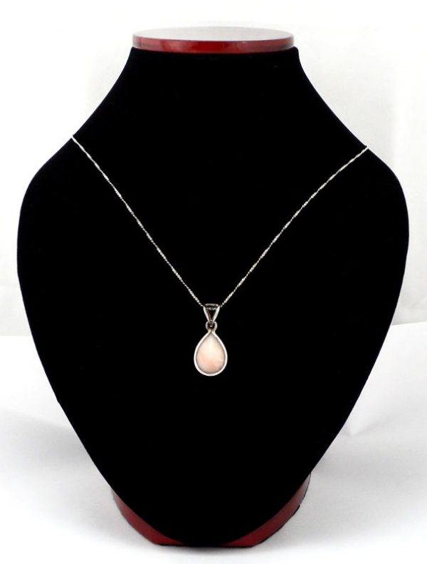 Pink Opal Teardrop Pendant All Crystal Jewelry opal