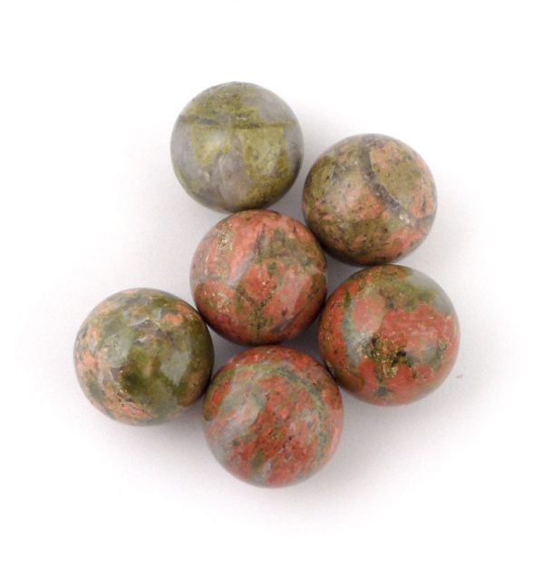 Unakite, Sphere, 20mm All Polished Crystals polished