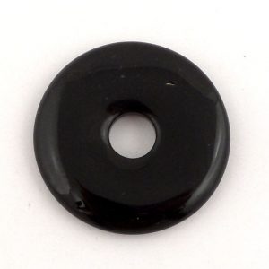 Black Obsidian Donut Gallet black obsidian