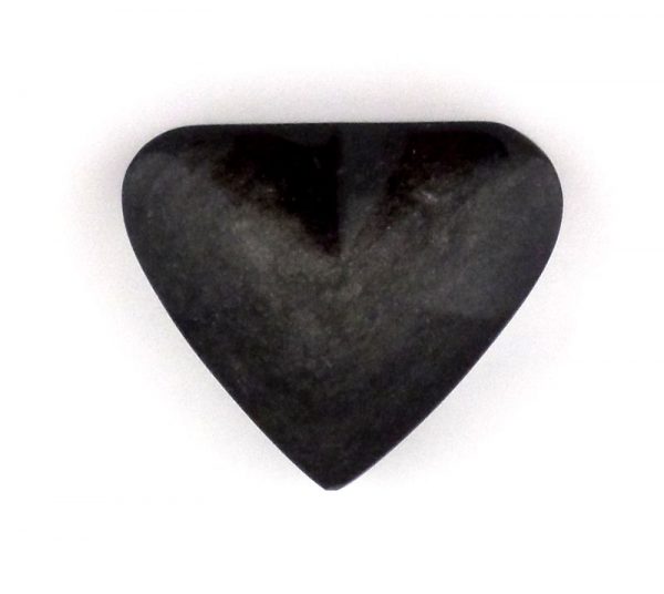 Obsidian, Silver Sheen, Heart All Polished Crystals heart