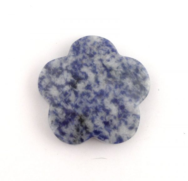 Drilled Sodalite Flower Pendant All Crystal Jewelry drilled