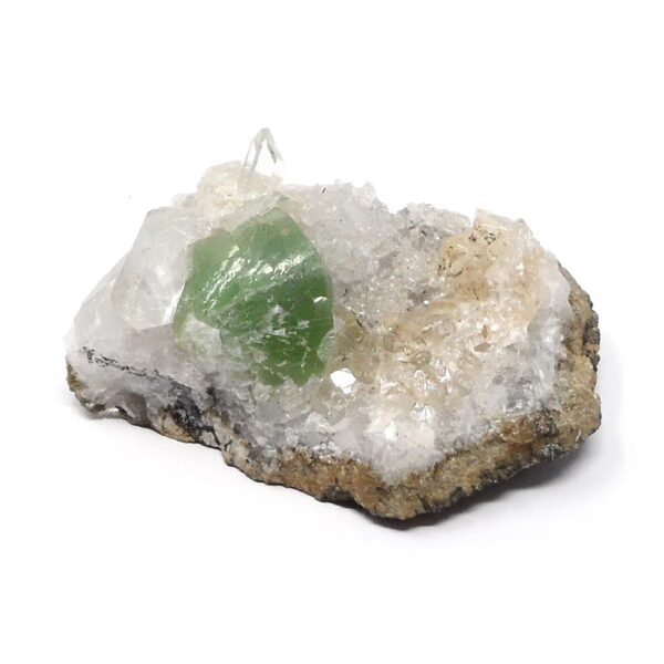 Green Apophyllite Cluster All Raw Crystals apophyllite