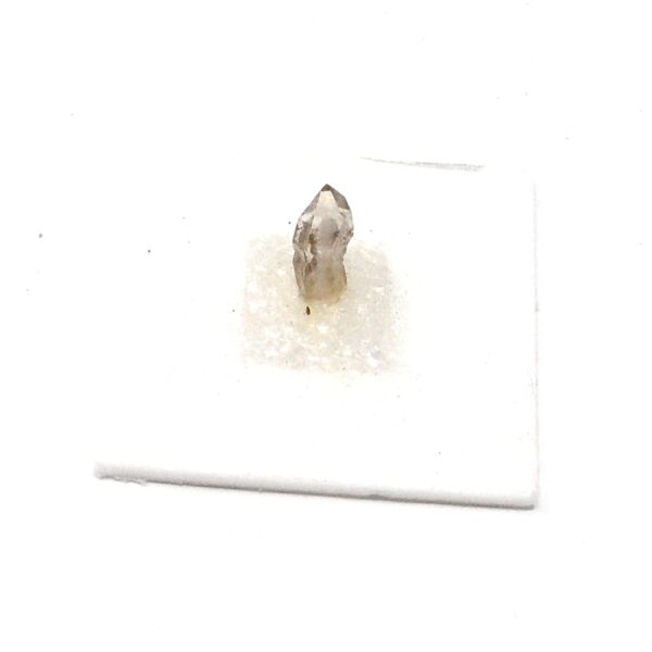 Smoky Quartz Mineral Specimen All Raw Crystals mounted smoky quartz