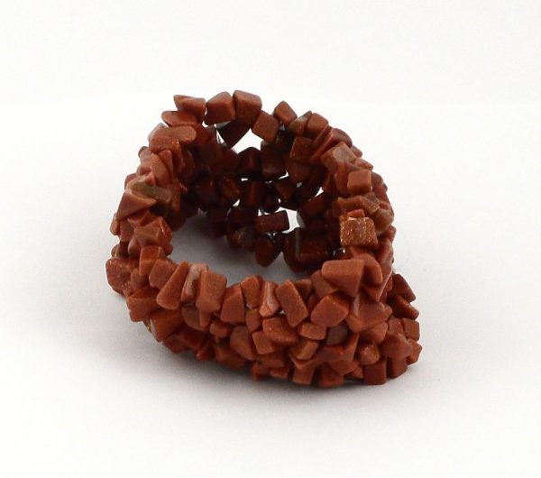 Goldstone 5-Strand Chip Bracelet All Crystal Jewelry bracelet