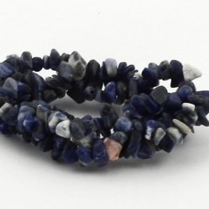 Sodalite 3-Strand Chip Bracelet All Crystal Jewelry bracelet