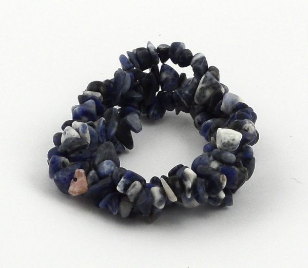 Sodalite 3-Strand Chip Bracelet All Crystal Jewelry bracelet
