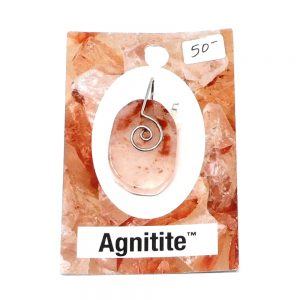 Wire Wrapped Pendant, Agnitite All Crystal Jewelry agnitite