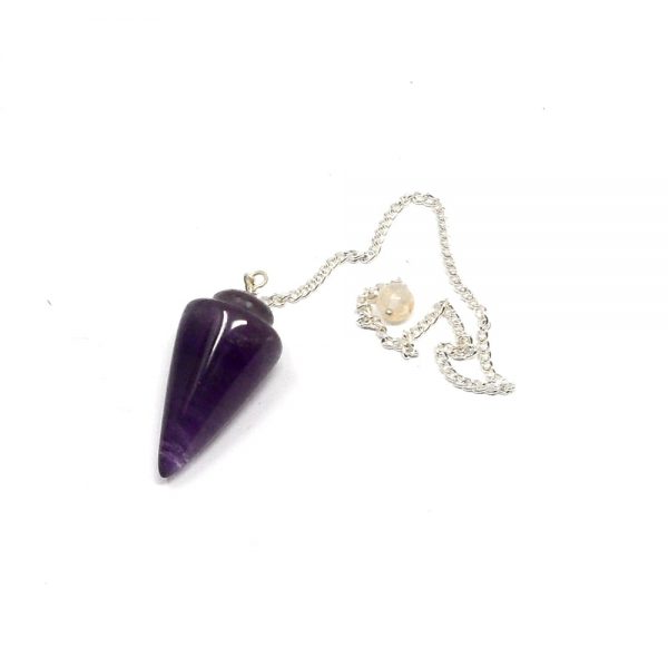 Amethyst Rounded Point Pendulum All Specialty Items amethyst