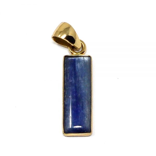 Blue Kyanite Pendant All Crystal Jewelry blue crystal pendant