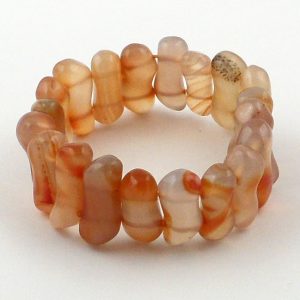 Carnelian Small Peanut Bracelet All Crystal Jewelry bracelet