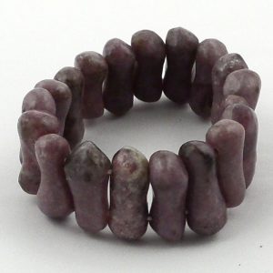 Lepidolite Small Peanut Bracelet Crystal Jewelry bracelet