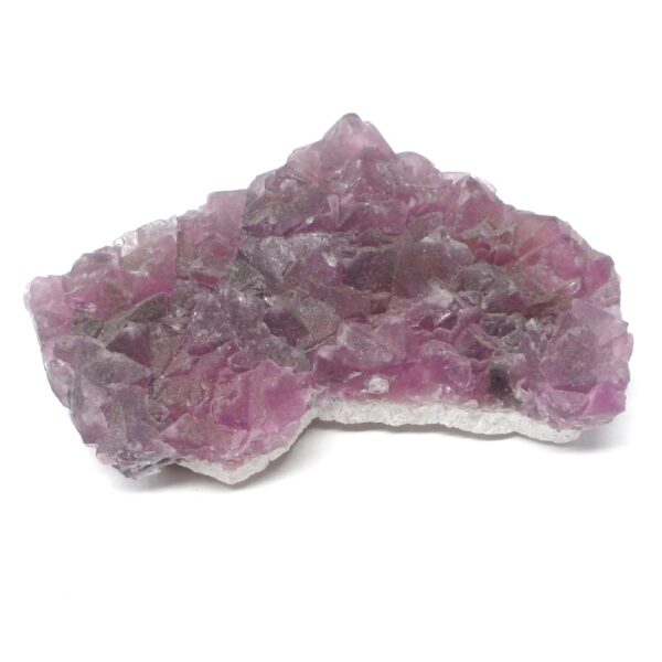 Pink Fluorite Cluster All Raw Crystals fluorite