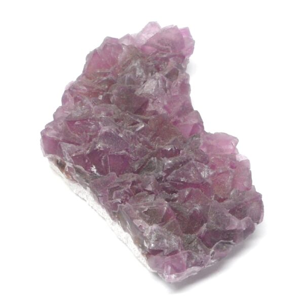 Pink Fluorite Cluster All Raw Crystals fluorite