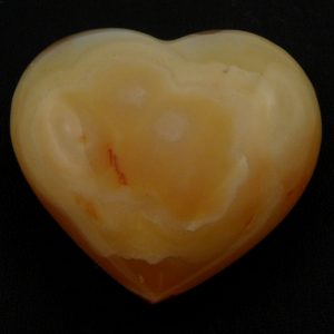 Carnelian, Heart Polished Crystals carnelian