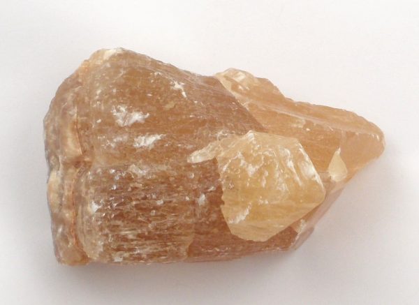 Honey Calcite, Raw calcite