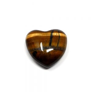 Tiger Eye Puffy Heart 30mm All Polished Crystals crystal heart