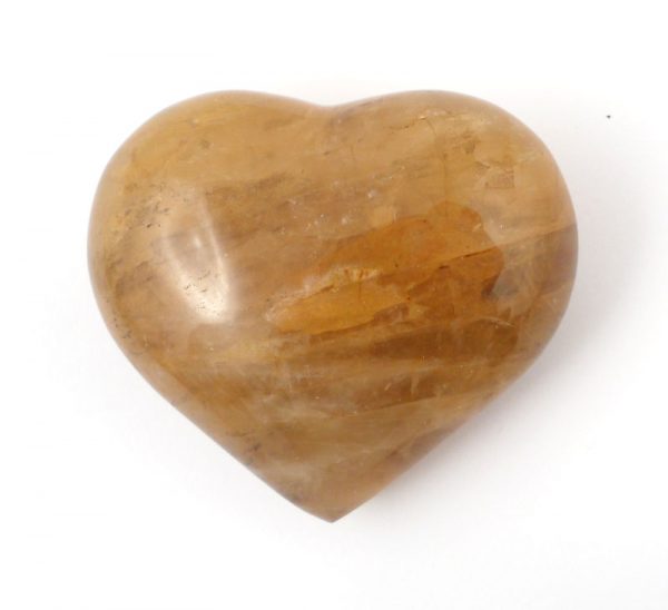 Hematoid Quartz Heart All Polished Crystals heart