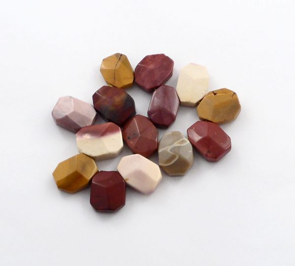 Mookaite Faceted Bead Strand All Crystal Jewelry bead