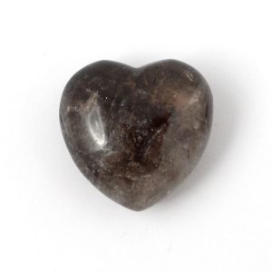 Quartz, Smoky, Puffy Heart, 45mm Polished Crystals heart