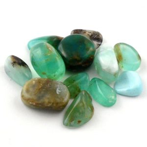 Opal, Blue, tumbled, 20 grams Tumbled Stones blue opal