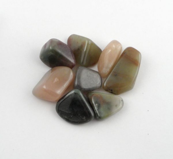 Grossularite, Rainbow, tumbled, 2oz All Tumbled Stones grossularite