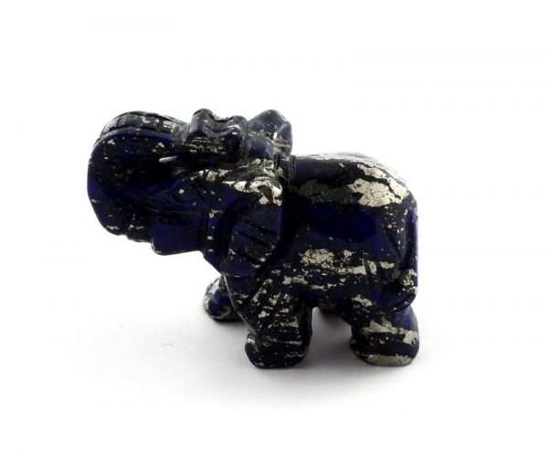 Lapis with Pyrite Elephant All Specialty Items elephant