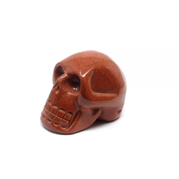 Red Goldstone Skull All Polished Crystals crystal skull