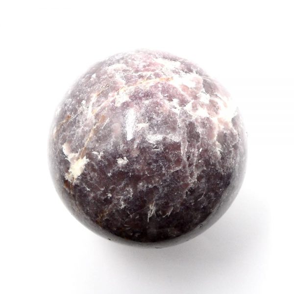 Lepidolite Sphere 65mm All Polished Crystals brazilian crystal