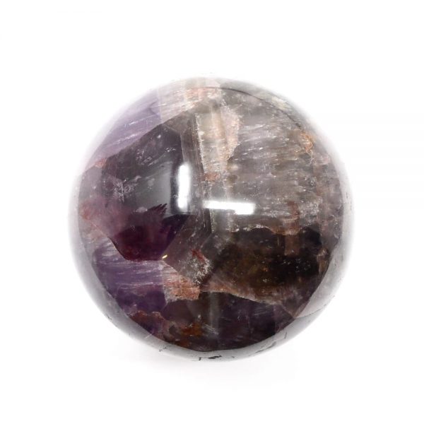 Super Seven Sphere 60mm All Polished Crystals amethyst