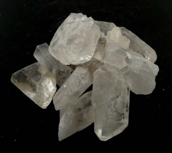 Quartz Points, A grade, mini, 1/2lb All Raw Crystals clear quartz