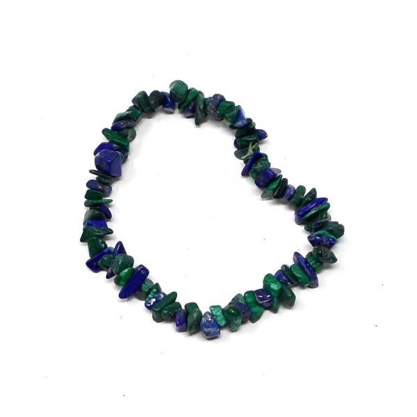 Malachite & Azurite Chip Bracelet All Crystal Jewelry azurite