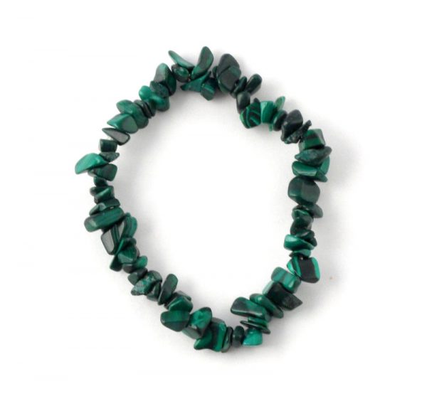 Malachite Single Strand Chip Bracelet All Crystal Jewelry bracelet