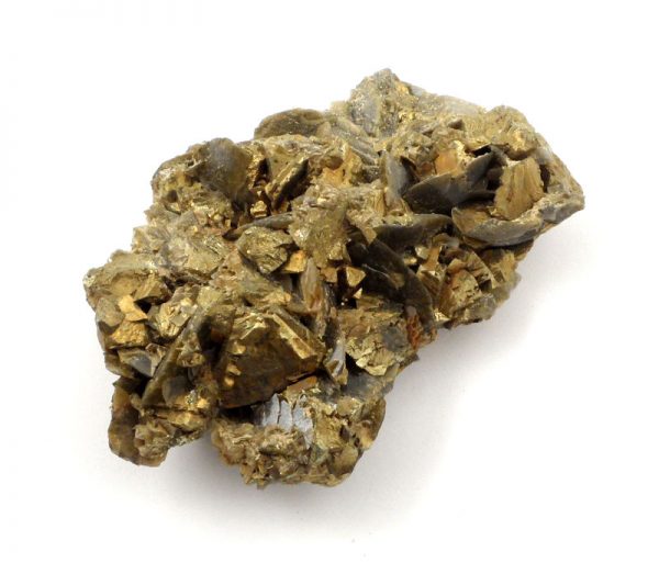 Chalcopyrite and Siderite Mineral Specimen All Raw Crystals chalcopyrite