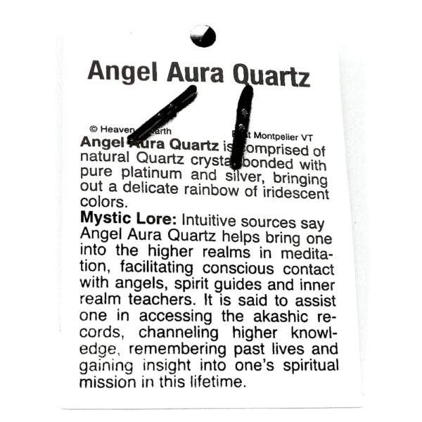 Angel Aura Quartz Pendant All Crystal Jewelry angel aura quartz