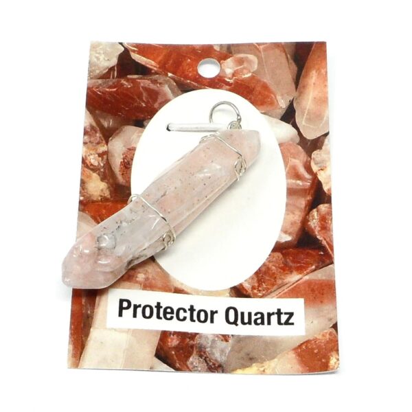 Protector Quartz Pendant All Crystal Jewelry crystal pendant