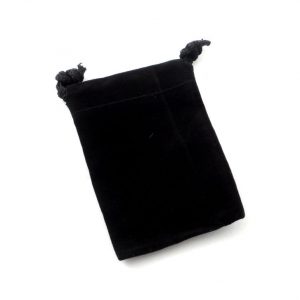 Black Pouch Small Accessories black crystal pouch