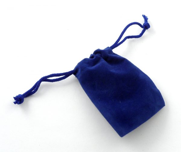 Blue Pouch Small Size Accessories blue crystal pouch