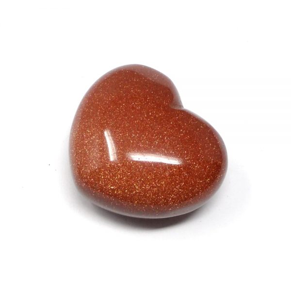 Goldstone Heart 45mm All Polished Crystals crystal heart