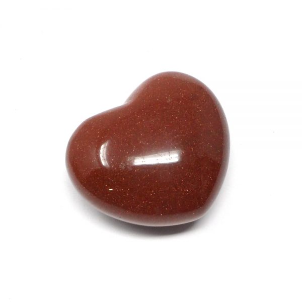 Goldstone Heart 45mm All Polished Crystals crystal heart